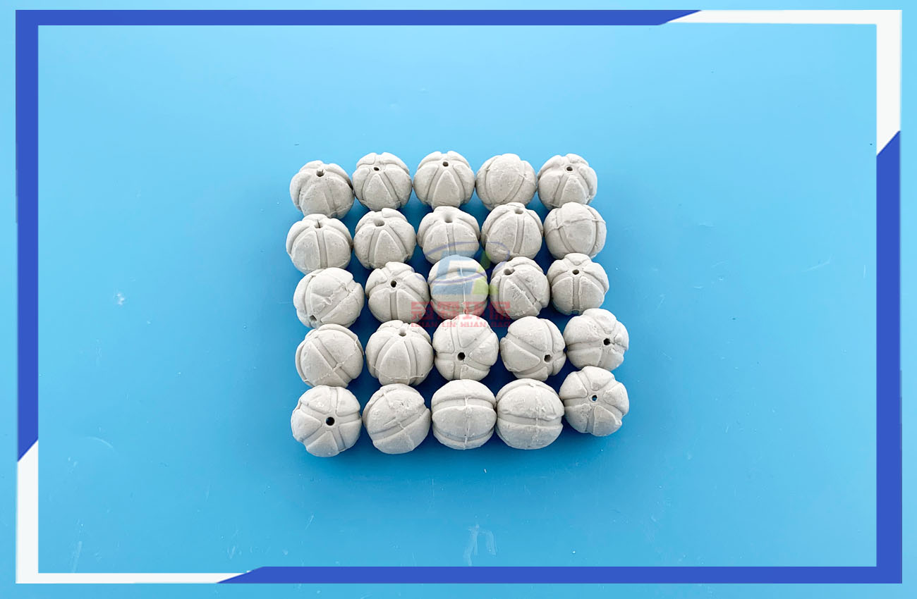 開(kāi)孔蓄熱球