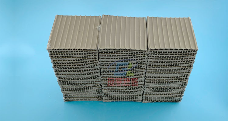 Combined plate ceramic regenerator